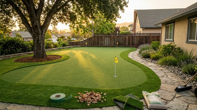 Putting Green Installation San Jose