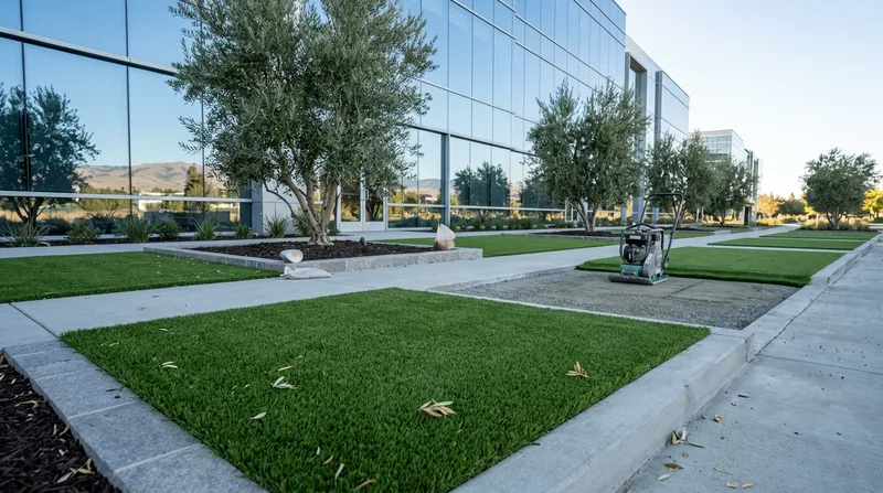 Commercial Artificial Grass Installation San Jose